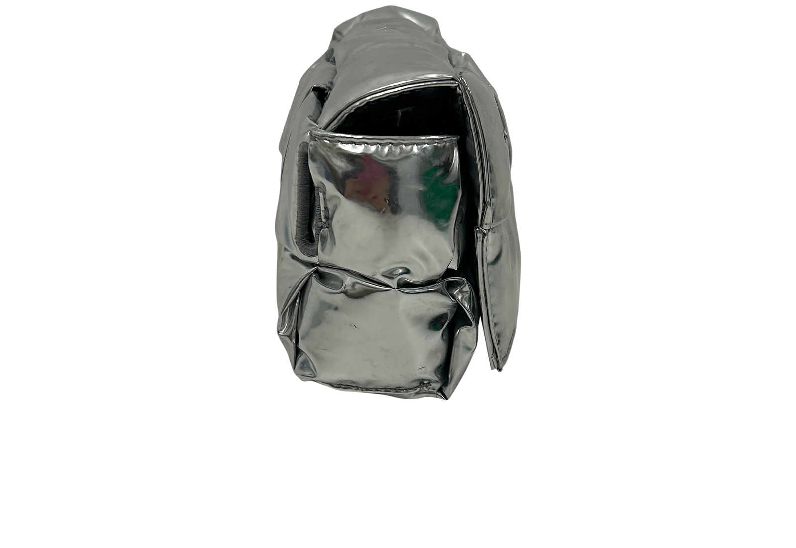 Crossbody, 490&euro;, Bolso, Plata, Canvas - General, Vista lateral